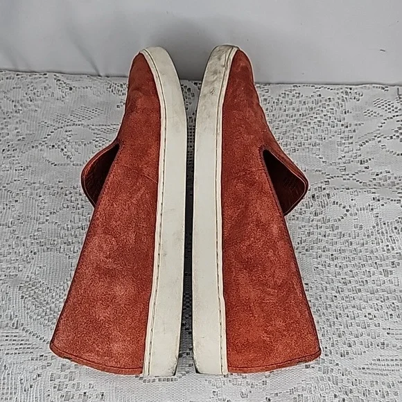 Birdies Swift leather burnt orange slip on loafer flats shoes sz 8 - Picture 9 of 11